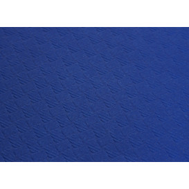Pre-Cut Paper Tablecloth Blue 40g 1x1m (400 Units)  