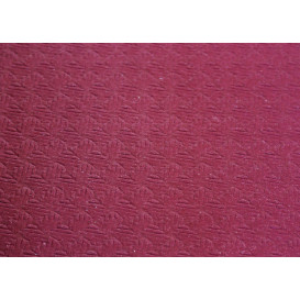 Pre-Cut Paper Tablecloth Burgundy 40g 1x1m (400 Units)  