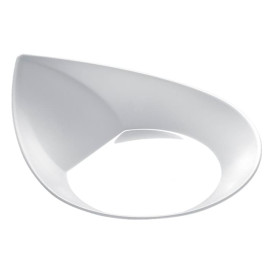 Tasting Plastic Plate PS "Smart" White 8,6x7,1 cm (500 Units)