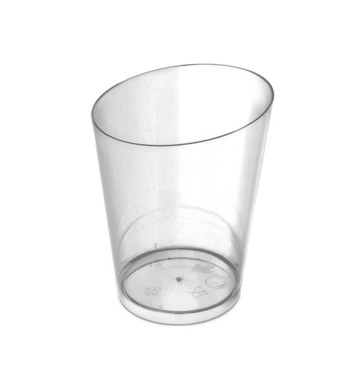 Plastic Tasting Cup PS Cone Shape Clear 100 ml (500 Units)