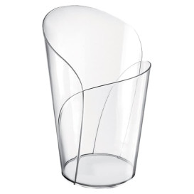 Plastic Tasting Cup PS "Blossom" Clear 90ml (15 Units) 