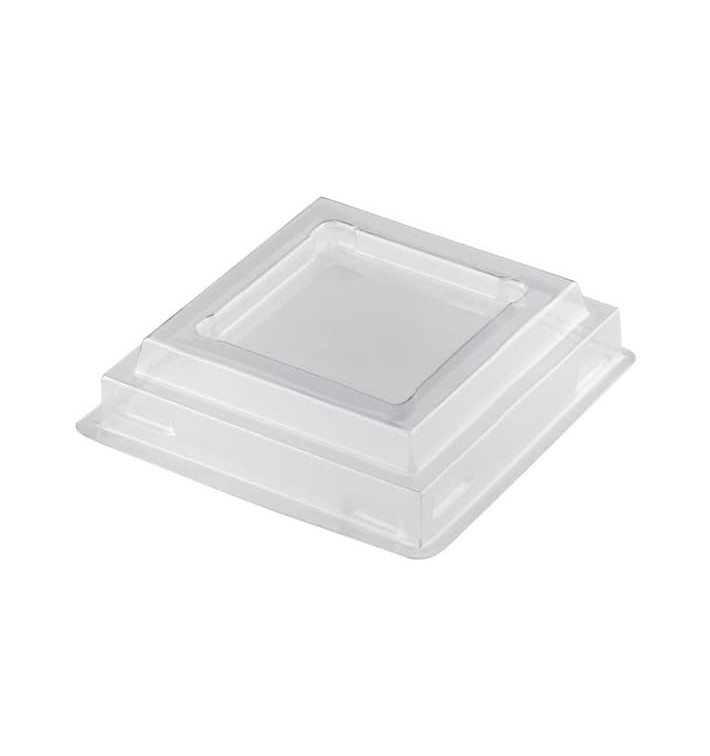 Plastic Lid PET for Plastic Tasting Cup "Onda" Clear 100ml (1000 Units)