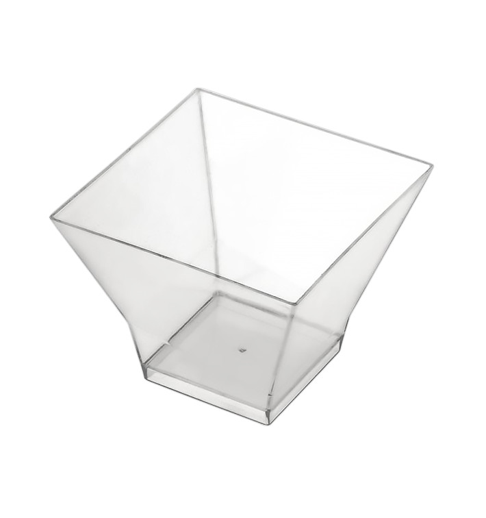 Tasting Plastic Bowl PS "Pagoda" Clear 150 ml (12 Units) 