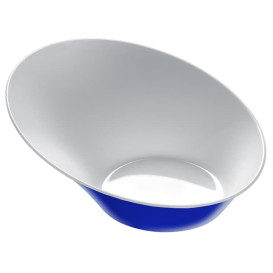 Plastic Bowl PS "Sodo" White and Multicolor 50 ml (8 Units)