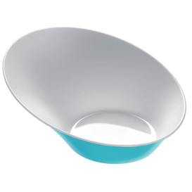 Plastic Bowl PS "Sodo" White and Multicolor 50 ml (8 Units)