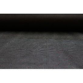 Novotex Tablecloth Roll Black "Espiral" P40cm 1,2x50m  (1 Unit)