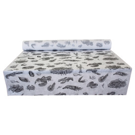 Novotex Tablecloth Roll White "Marisco" P40cm 1,2x50m  (1 Unit)