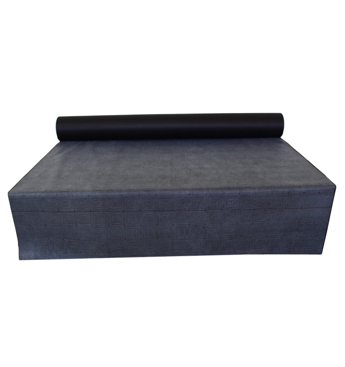 Novotex Tablecloth Roll Black "Espiral" P40cm 1,2x50m (6 Units)