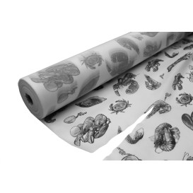 Novotex Tablecloth Roll White "Marisco" P40cm 1,2x50m (6 Units)