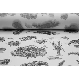 Novotex Tablecloth Roll White "Marisco" P40cm 1,2x50m (6 Units)