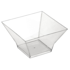 Tasting Plastic Bowl PS "Pagoda" Clear 350ml (240 Units)