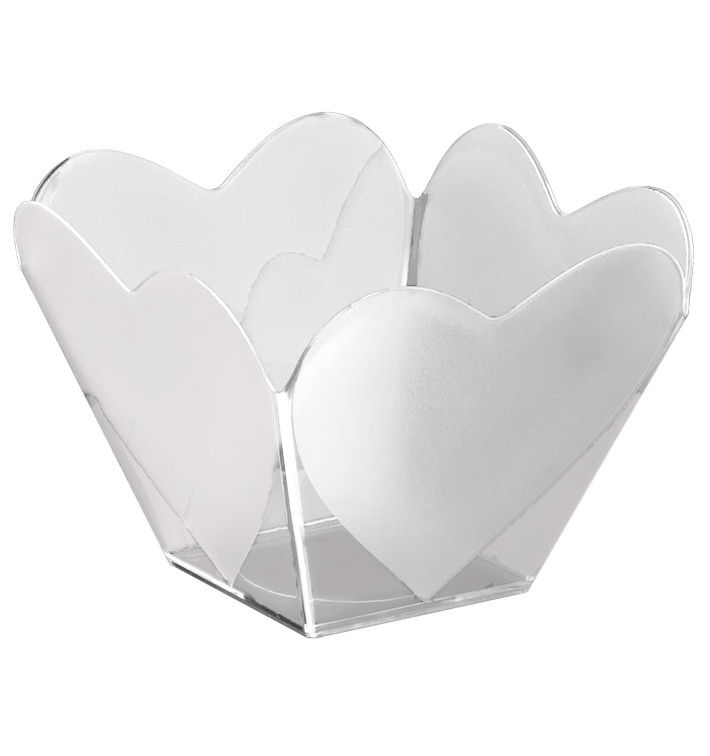 Plastic Bowl PS "Cupido" Clear 68 ml (25 Units)