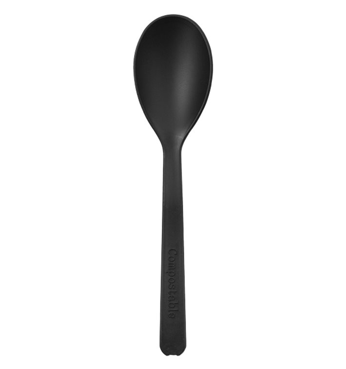 Tasting Mini Spoon Black 10cm (1500 Units)