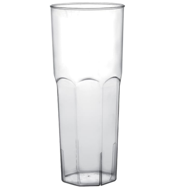 Plastic Collins Glass PS Clear Ø6,5cm 350ml (360 Units)