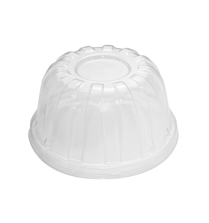 Plastic Dome Lid PS Clear Ø11,7cm (500 Units)