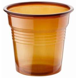 Plastic Shot PS Brown 80ml Ø5,7cm (2400 Units)