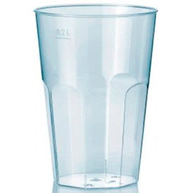 Plastic Cup PS Crystal "Deco" Clear 200 ml (500 Units)