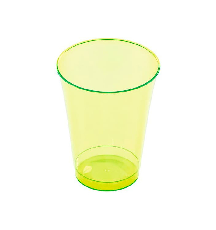 Plastic Cup PS Injection Moulding Green 230 ml (150 Units)