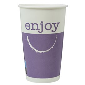 Paper Cup "Enjoy" 16 Oz/500 ml Ø9,0cm (50 Units) 