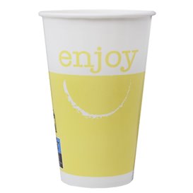 Paper Cup "Enjoy" 12 Oz/360 ml Ø8,0cm (2000 Units)