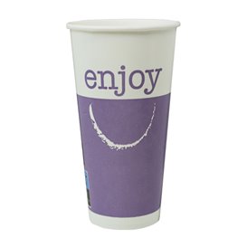 Paper Cup "Enjoy" 22 Oz/680 ml Ø9,0cm (50 Units) 