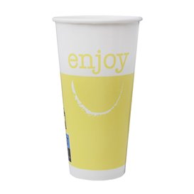 Paper Cup "Enjoy" 22 Oz/ 680 ml Ø9,0cm (1000 Units)
