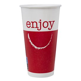 Paper Cup "Enjoy" 32 Oz/1000 ml Ø11,2cm (500 Units)