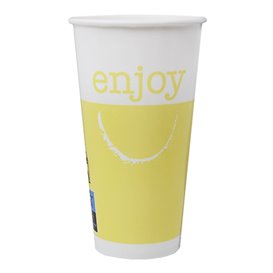 Paper Cup "Enjoy" 32 Oz/1000 ml Ø11,2cm (500 Units)