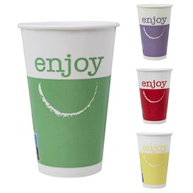 Paper Cup "Enjoy" 16 Oz/500 ml Ø9,0cm (1000 Units)