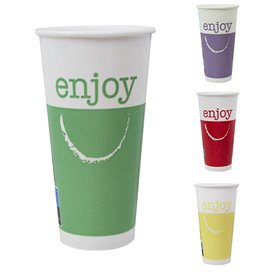 Paper Cup "Enjoy" 32 Oz/1000 ml Ø11,2cm (50 Units) 