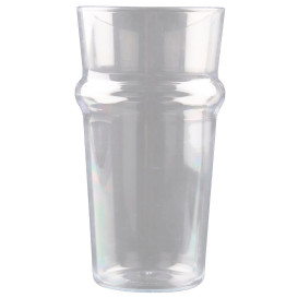 Plastic Pint Glass SAN Reusable 568ml (6 Units)