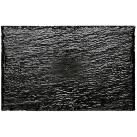 Plastic Tasting Platter Synthetic Slate PS 22x14cm (100 Units)