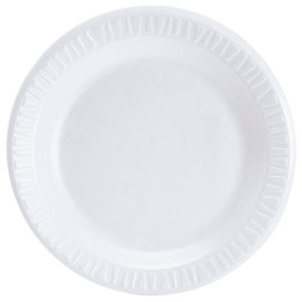 Foam Plate "Concorde" White 15 cm (1.000 Units)
