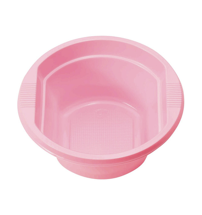 Plastic Bowl PS Pink 250ml Ø12cm (30 Units) 