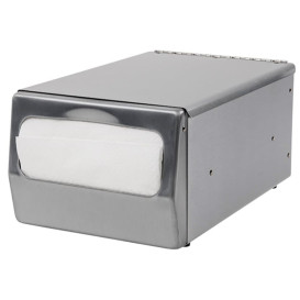 Napkin Stainless Steel Dispenser "MaxiServis" "Counter"  (1 Unit)