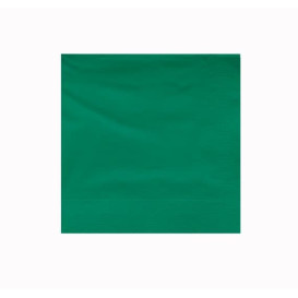 Paper Napkin Edging Green 25x25cm 2C (200 Units)