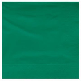Paper Napkin Edging Green 25x25cm 2C (3400 Units)
