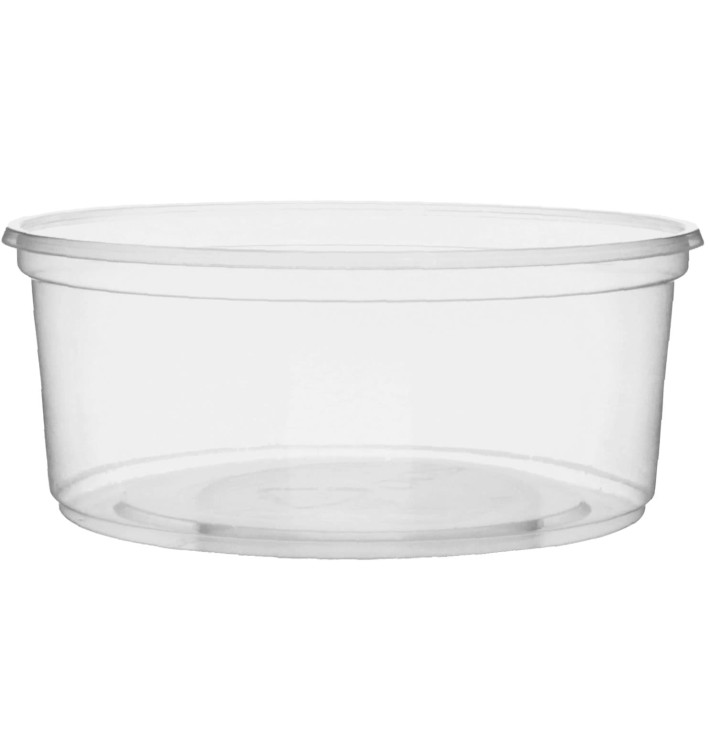 Plastic Deli Container Clear PP 200ml Ø10,5cm (100 Units) 