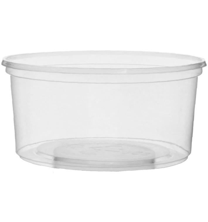 Plastic Deli Container Clear 250ml Ø10,5cm (1.000 Units)