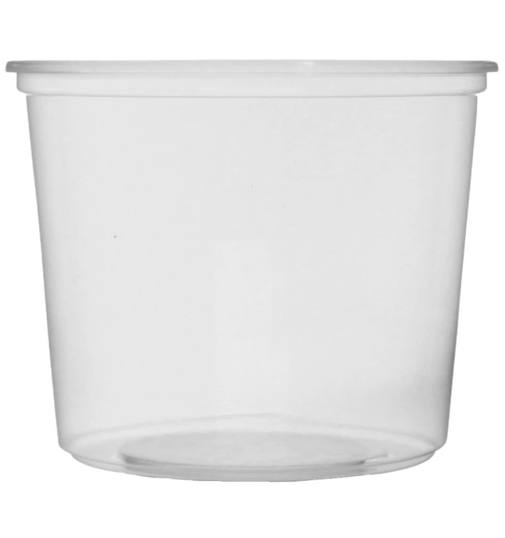 Plastic Deli Container Clear PP 400ml Ø10,5cm (1.000 Units)