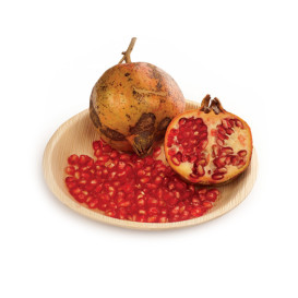 Palm Leaf Plate Round Shape 18 cm (200 Units)