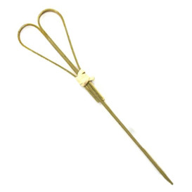 Bamboo Food Pick "Cuore" Design Natural Green 9cm (200 Units)  
