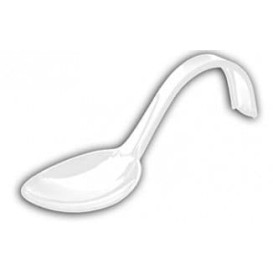 Tasting Spoon PS Curved White 13 cm (500 Units)