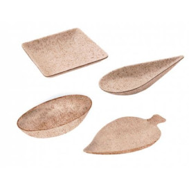 Sugarcane Serving Trays Natural (200 Units)