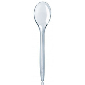 Plastic Spoon PS "Luxury" Clear 17,5cm (100 Units)  