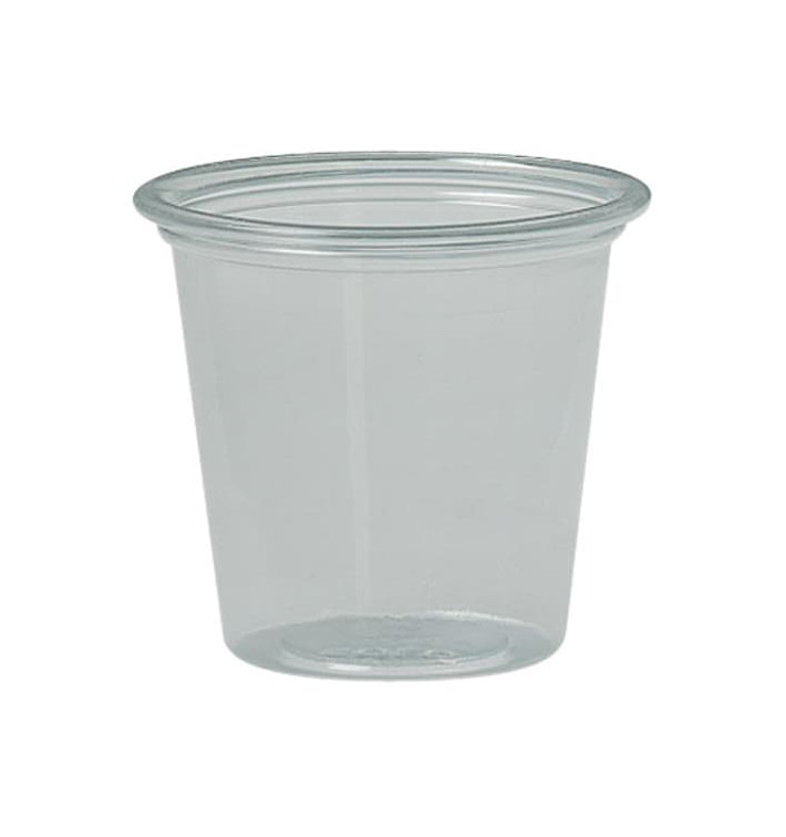 Plastic Souffle Cup PS Clear 37ml Ø4,8 cm (250 Units)  