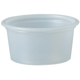 Plastic Souffle Cup PS Clear 22ml Ø4,8cm (5000 Units)