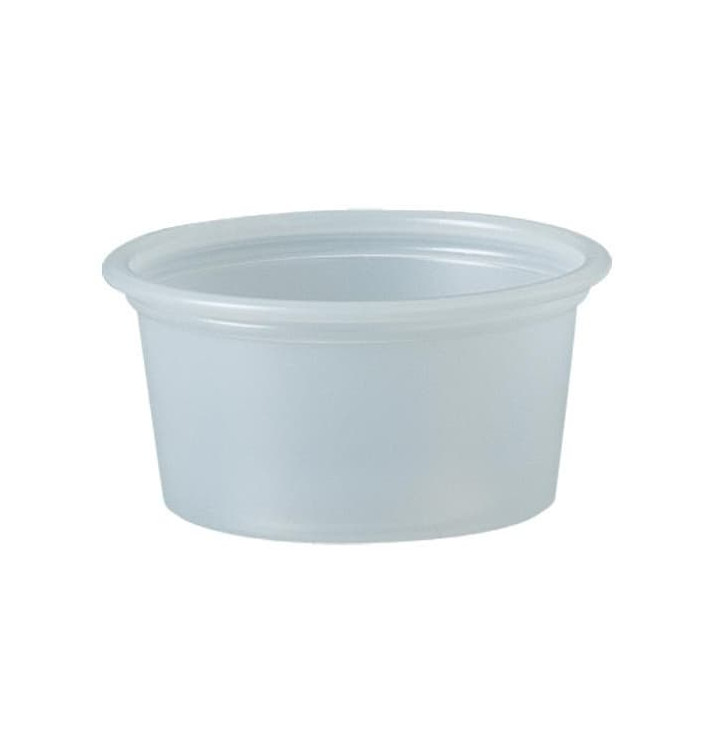 Plastic Souffle Cup PS Clear 22ml Ø4,8cm (5000 Units)