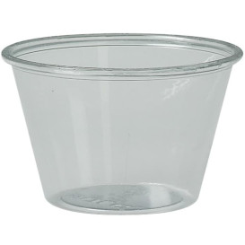 Plastic Souffle Cup PS Clear 120ml Ø7,3cm (250 Units)  