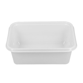 Plastic Tray White 12,7x9,1x4,2cm 300ml (100 Units)